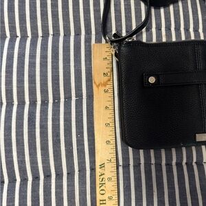 Elegant Black Clutch Wristlet